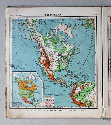 Haack, Thüringer Schulatlas, 1941
26. Nordamerika