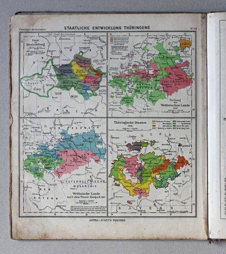 Haack, Thüringer Schulatlas, 1941
32. Staatliche Entwicklung Thüringens