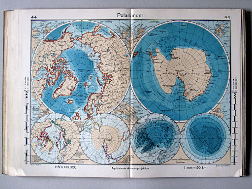 Haack-von Seydlitz, Oberstufen-Atlas, 1913
44. Polarländer