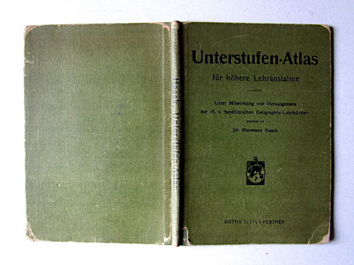 Haack-von Seydlitz, Unterstufen-Atlas, 1914
Band / Binding