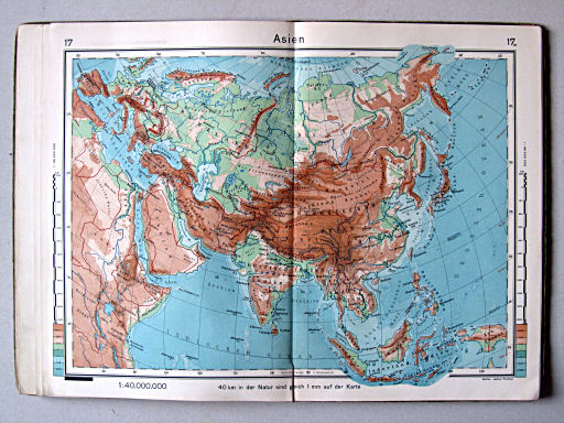 Haack-von Seydlitz, Unterstufen-Atlas, 1914
17. Asien