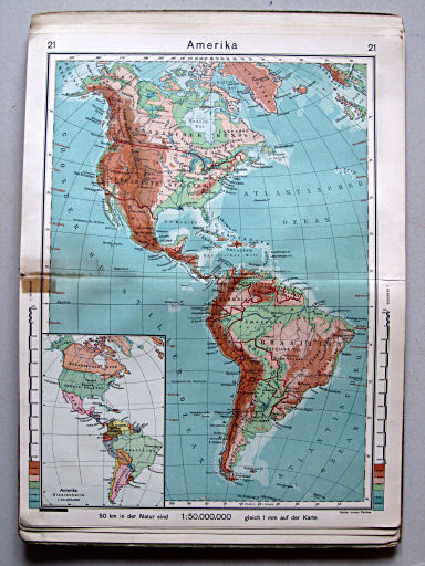 Haack-von Seydlitz, Unterstufen-Atlas, 1914
21. Amerika