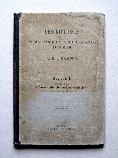 Descriptiones nobilissimorum apud classicos locorum. Series I
Voorkant band / Front cover