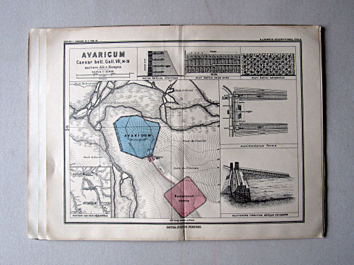 Descriptiones nobilissimorum apud classicos locorum. Series I
IX. Avaricum