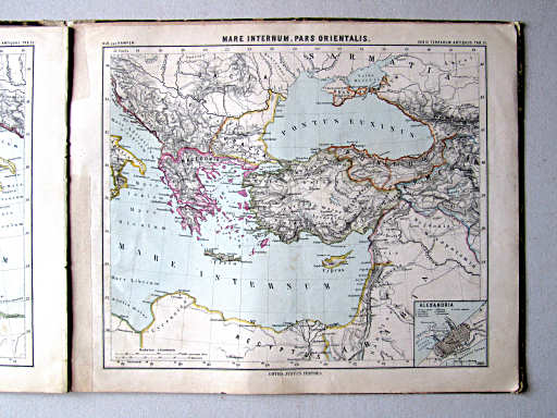 Atlante del mondo antico (1887)
15. Mare internum. Pars orientalis
