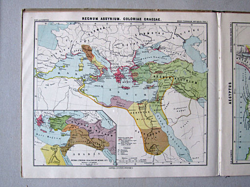 Orbis terrarum antiquus (1888)
2. Regnum Assyrium. Coloniae Graecae