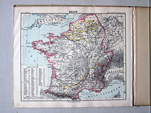 Orbis terrarum antiquus (1888)
16. Gallia