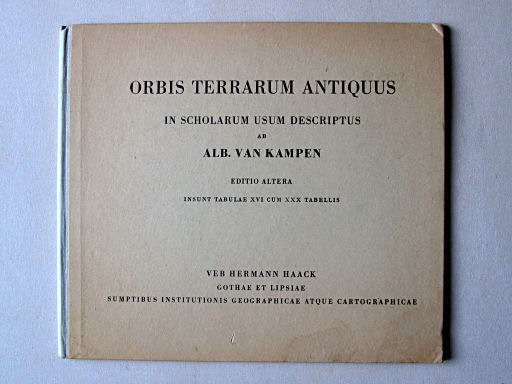 Orbis terrarum antiquus (1967)
Voorkant band
