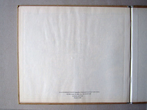 Orbis terrarum antiquus (1967)
Achterschutblad / Rear endpaper