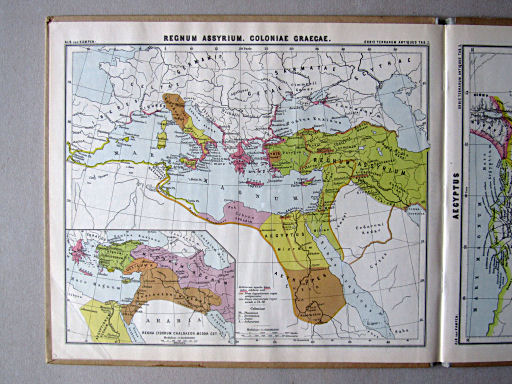Orbis terrarum antiquus (1967)
2. Regnum Assyrium. Coloniae Graecae
