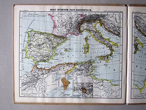 Orbis terrarum antiquus (1967)
14. Mare internum. Pars occidentalis