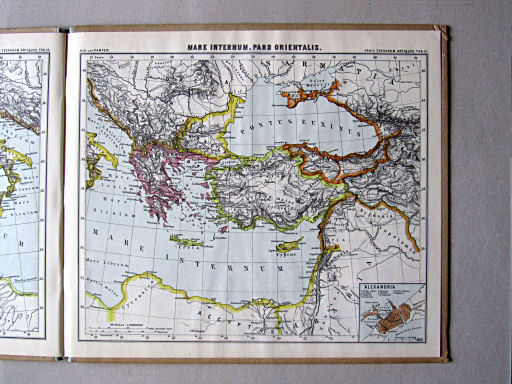 Orbis terrarum antiquus (1967)
15. Mare internum. Pars orientalis