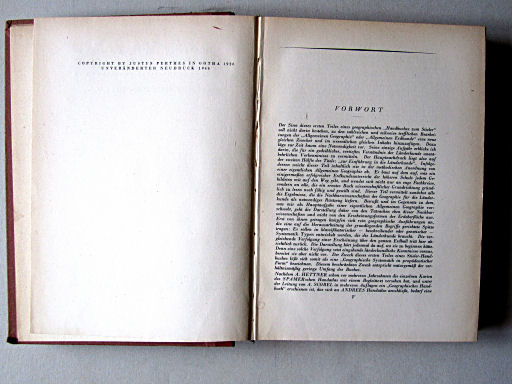 Allgemeine Geographie, Handbuch zum Stieler (1944)
Copyright, voorwoord (1) / Copyright, preface (1)