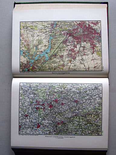 Länderkunde, Handbuch zum Stieler (1926)
11. Berlin und Umgebung
12. Rheinisch-westfälisches Industriegebiet