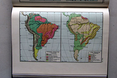Länderkunde, Handbuch zum Stieler (1926)
38. Gebirgsbau Südamerikas. Völker Südamerikas