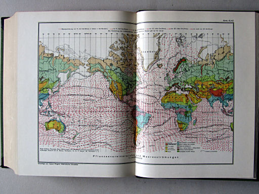 Länderkunde, Handbuch zum Stieler (1926)
41/42. Pflanzenvereinsreiche und Meeresströmungen