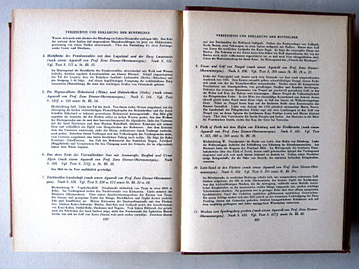 Länderkunde, Handbuch zum Stieler (1944)
Overzicht illustraties in kleur (2) / Overwiew color illustrations (2)