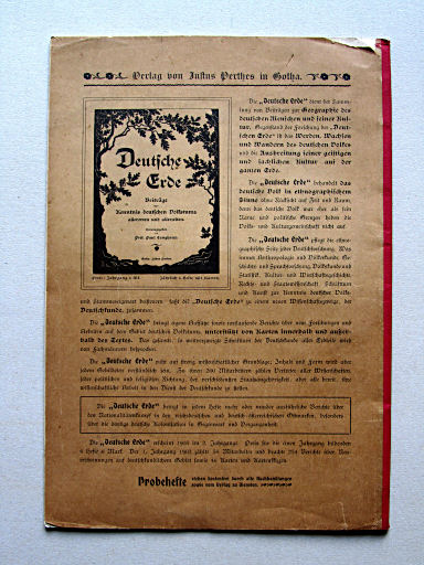 Perthes' Alldeutscher Atlas (1903)
Achterkant band / Rear cover