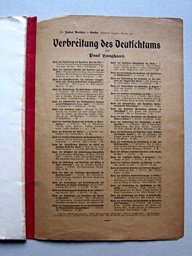 Perthes' Alldeutscher Atlas (1903)
Schutblad achterin / Rear endpaper