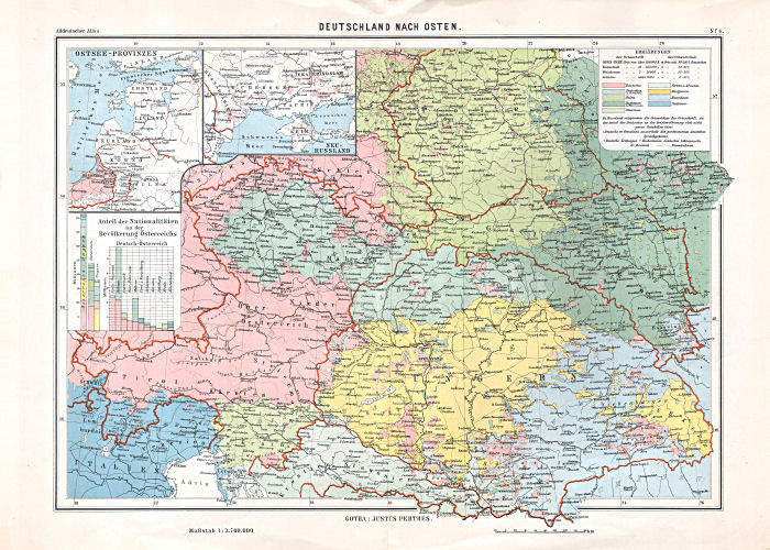 Perthes' Alldeutscher Atlas (1903)
4. Deutschland nach Osten