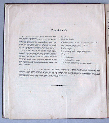 Pasanisi, Atlante Scolastico Metodico, 1900
Gebruikte transcriptie / Transcription used