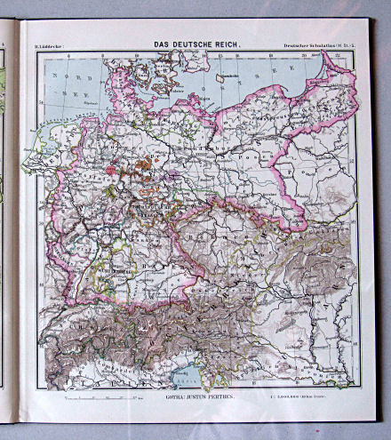 Lüddecke, Deutscher Schulatlas Mittelstufe, 1899
5. Das Deutsche Reich