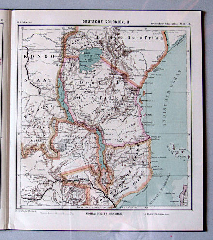 Lüddecke, Deutscher Schulatlas Mittelstufe, 1899
13. Deutsche Kolonien, II