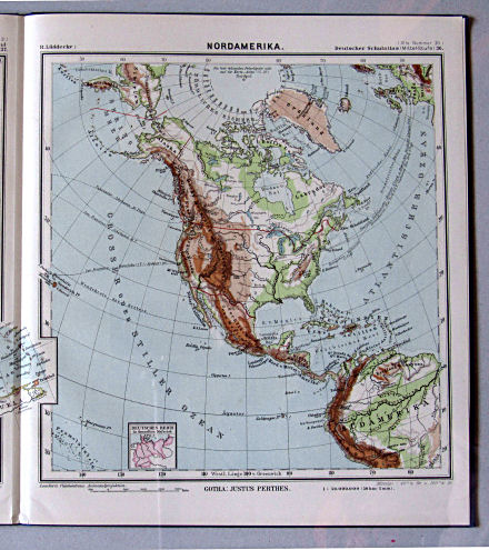 Lüddecke, Deutscher Schulatlas Mittelstufe, 1899
36. Nordamerika