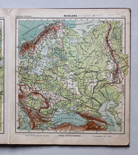 Lüddecke-Haack, Deutscher Schulatlas, 1905
25. Russland