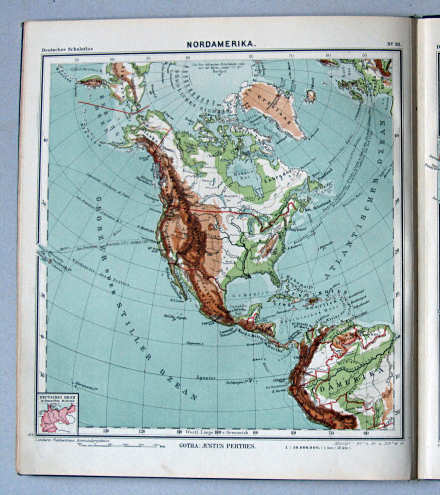 Lüddecke-Haack, Deutscher Schulatlas, 1907
38. Nordamerika