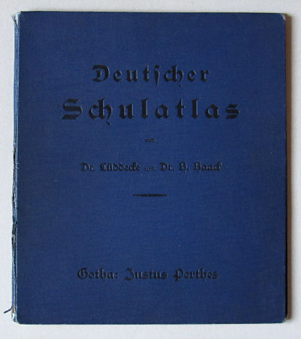 Lüddecke-Haack, Deutscher Schulatlas, 1914
Voorkant band