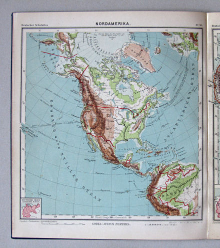 Lüddecke-Haack, Deutscher Schulatlas, 1914
38. Nordamerika