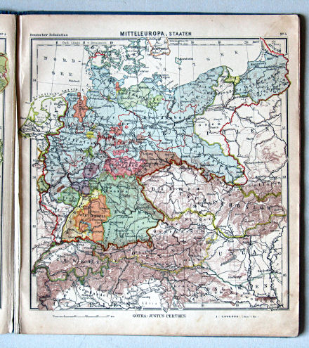 Lüddecke-Haack, Deutscher Schulatlas, 1923
5. Mitteleuropa, Staaten