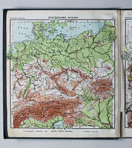 Lüddecke-Haack, Deutscher Schulatlas, 1926
2. Deutschland, physisch