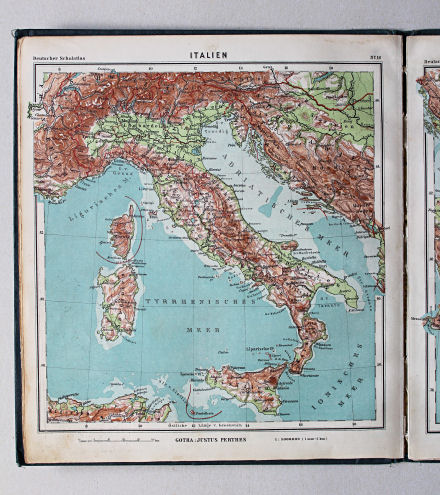 Lüddecke-Haack, Deutscher Schulatlas, 1926
16. Italien