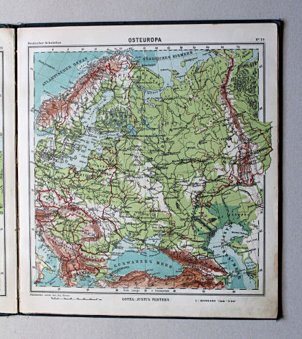 Lüddecke-Haack, Deutscher Schulatlas, 1926
25. Osteuropa