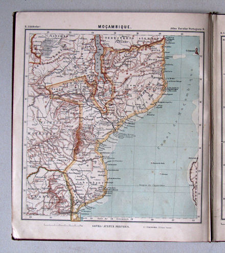 Lüddecke, Atlas Escolar Portuguez, 1902
8. Moçambique