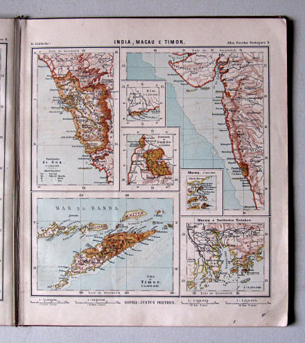 Lüddecke, Atlas Escolar Portuguez, 1902
9. India, Macau e Timor