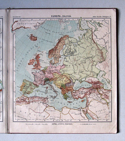 Lüddecke, Atlas Escolar Portuguez, 1902
25. Europa, politica