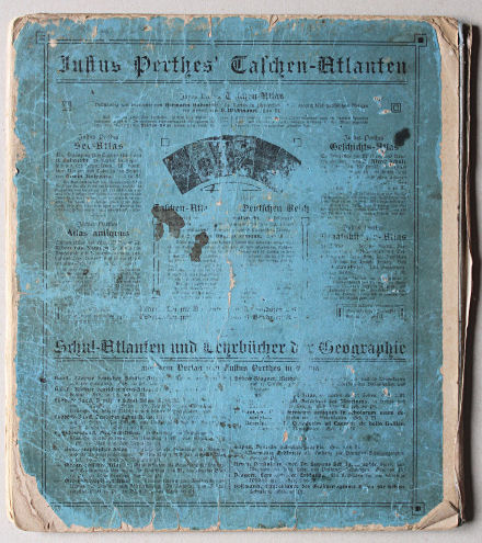 Lüddecke-Haack, Deutscher Schulatlas, Kleine Ausgabe, 1910
Achterkant band / Back cover