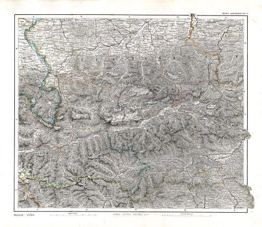 Mayr's Alpenkarte (1875)
II. Nº 2. Salzburg, Steyer, Knittelfeld