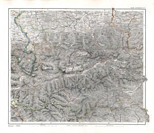 Mayr's Alpenkarte (1875), II. Nº 2