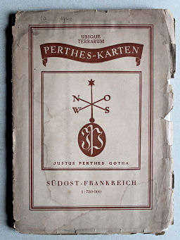 Ubique terrarum, Perthes-Karten
Omslag van kaart&nbsp;10 / Cover of sheet&nbsp;10