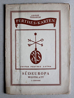 Ubique terrarum, Perthes-Karten
Omslag van kaart&nbsp;14 / Cover of sheet&nbsp;14