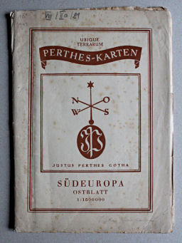 Ubique terrarum, Perthes-Karten
Omslag van kaart&nbsp;16 / Cover of sheet&nbsp;16