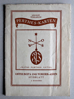 Ubique terrarum, Perthes-Karten
Omslag van kaart&nbsp;19 / Cover of sheet&nbsp;19