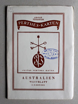 Ubique terrarum, Perthes-Karten
Omslag van kaart&nbsp;23 / Cover of sheet&nbsp;23