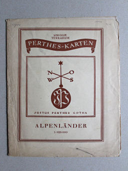 Ubique terrarum, Perthes-Karten
Omslag van kaart&nbsp;[50] / Cover of sheet&nbsp;[50]