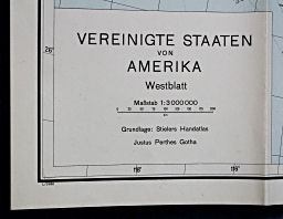 Ubique terrarum, Perthes-Karten
Titel van kaart&nbsp;1 / Title of sheet&nbsp;1