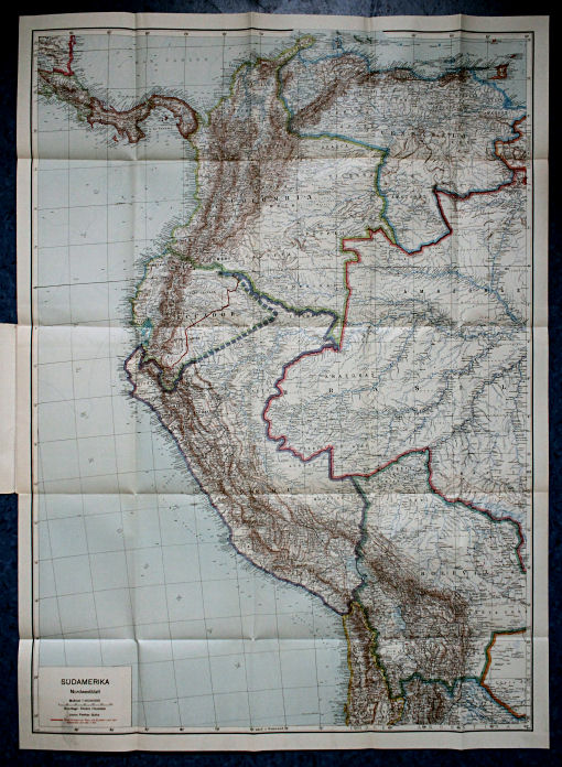 Ubique terrarum, Perthes-Karten
4. Südamerika, Nordwestblatt
